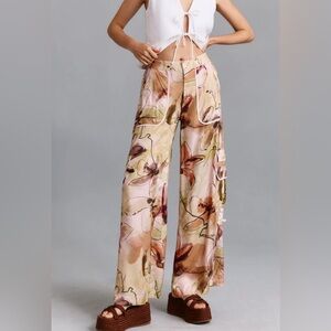 Anthropology Palazzo Utility Pants